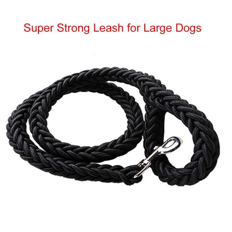 Nylon Dog Harness Leash For Medium Large Dogs Leads Pet Training Running Walking Safety Mountain Climb Big Dog NylonTenacityRope — image 2