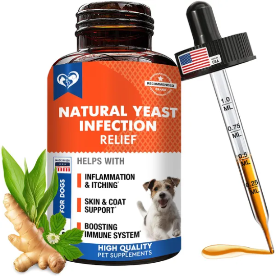 Tratamiento Natural para Infecciones de Levaduras en Perros - Alivio de Picazón y Alergias, Reducción de Inflamación — imagen 3