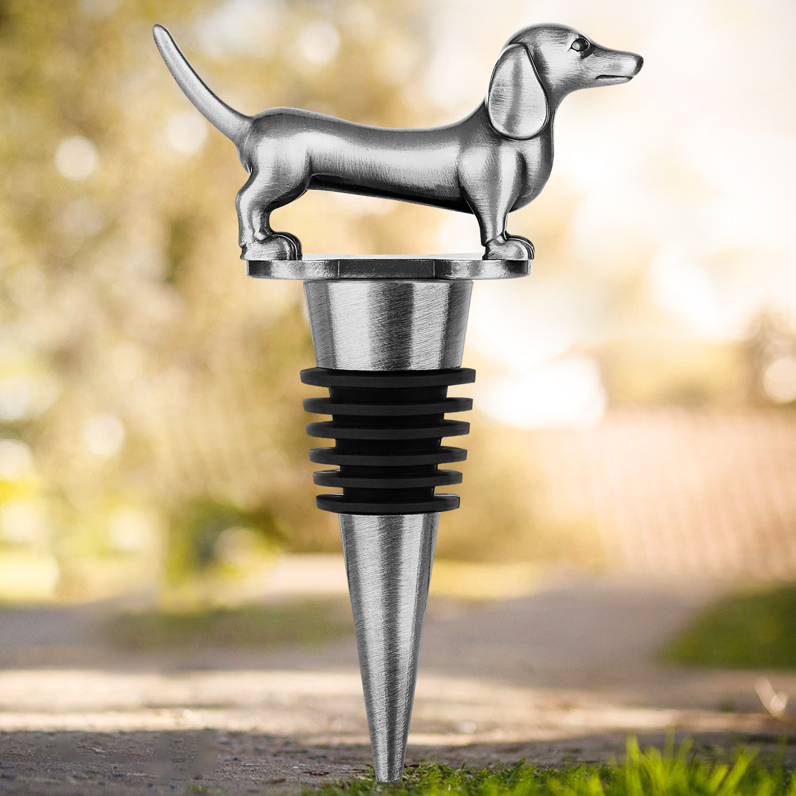 Tapón de Vino con Forma de Perro Salchicha, Tapón para Vino y Champán para el Hogar, Divertido Tapón de Vino de Perro Salchicha, Ideal para Regalos de Cumpleaños para Hombres y Mujeres, Halloween, Navidad, Día del Padre, el Día de la Ma — imagen 15