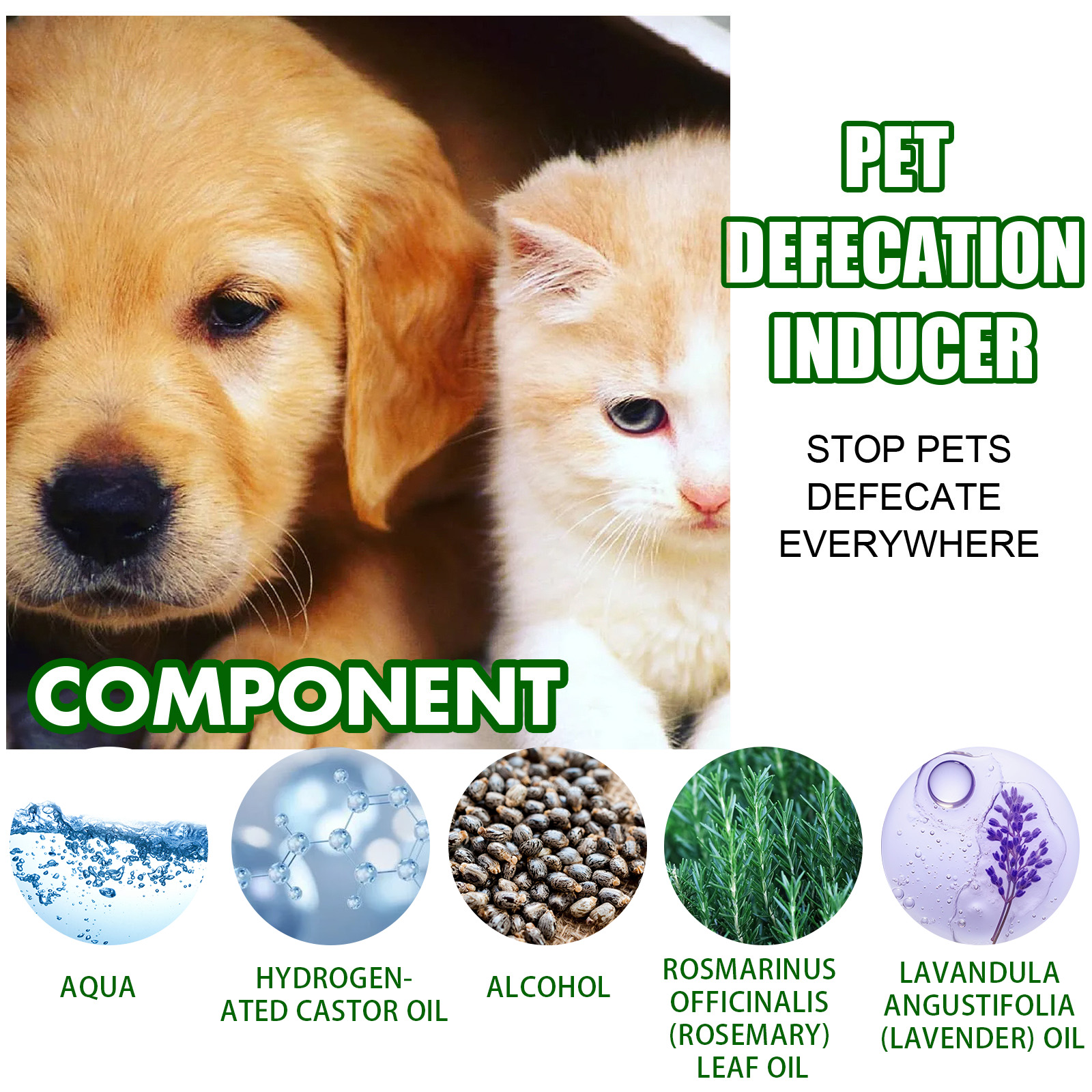 Pet Location-Based Defecation Inducers, Pet Toilet Inducer Urine Locator Toilet Training Agent — image 7