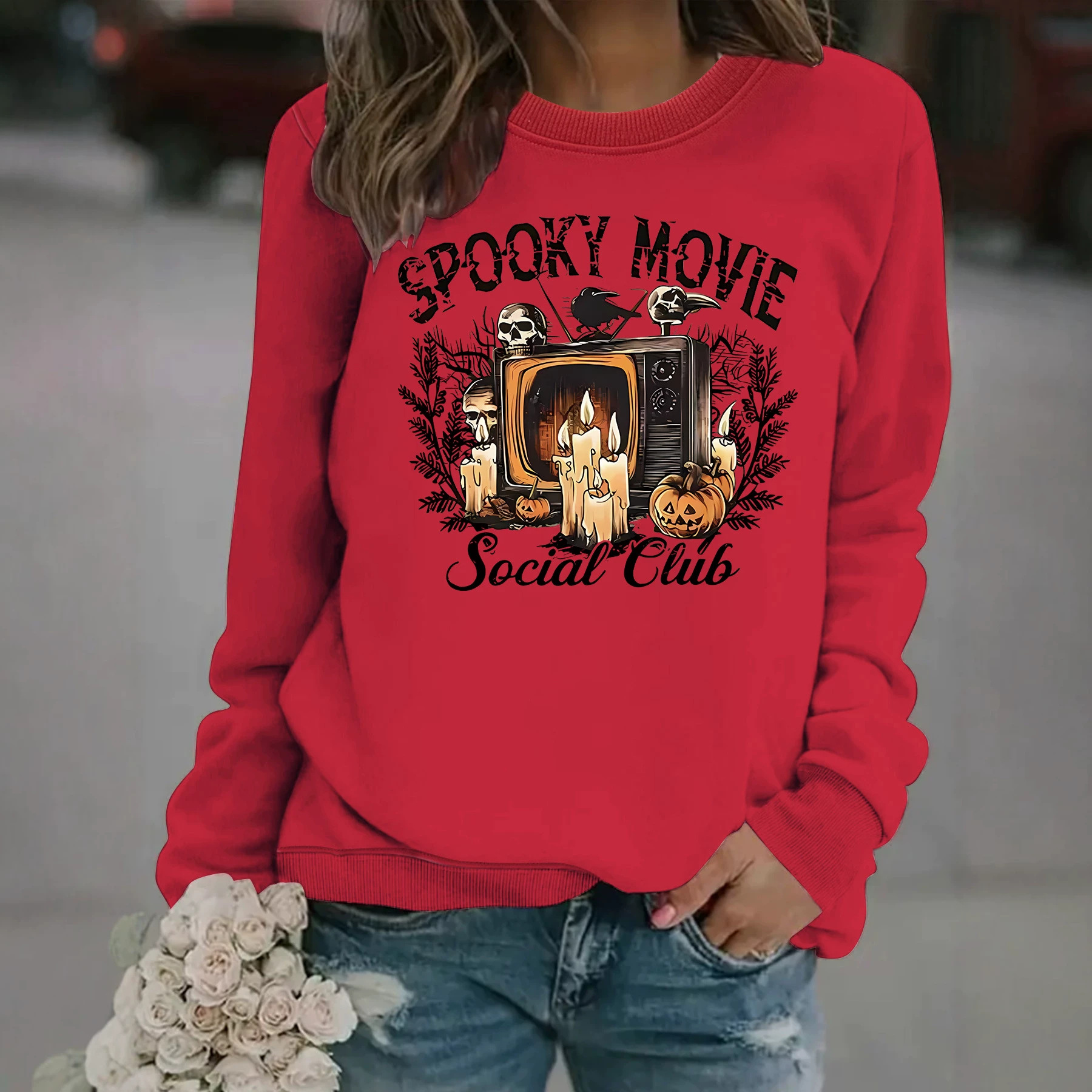 Crow base long sleeved hoodie — image 5