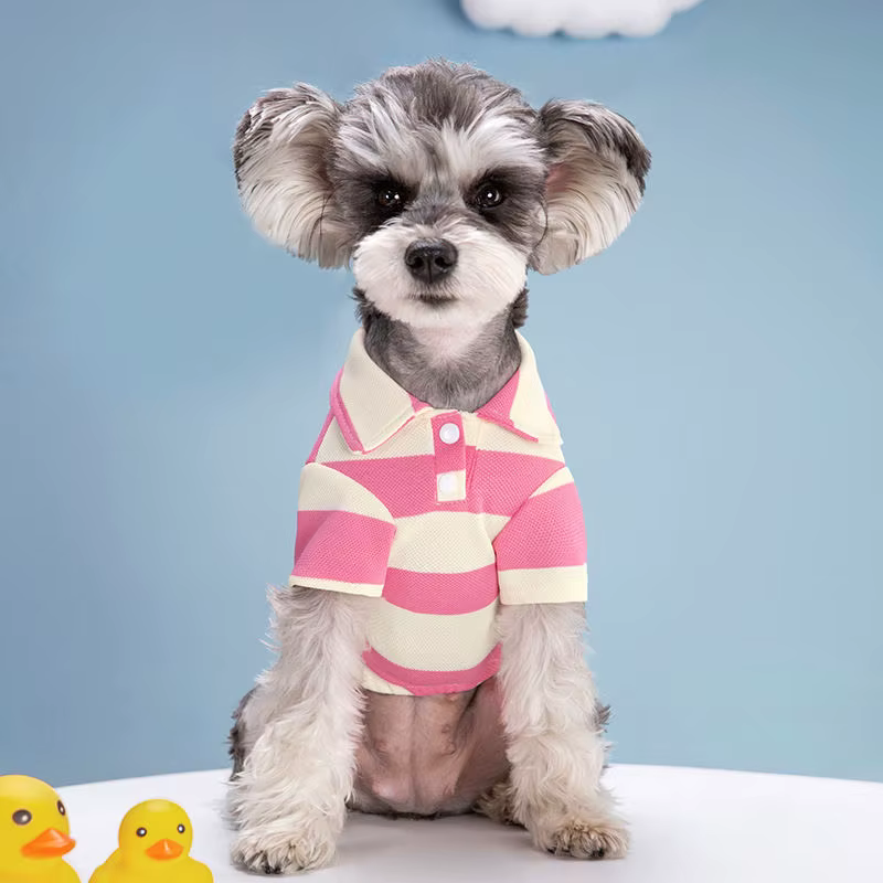 Camiseta Polo para Perros Vestimenta Casual de Verano para Canes y Gatos Camisas Disfraz Chihuahua Pug Yorkshire — imagen 5