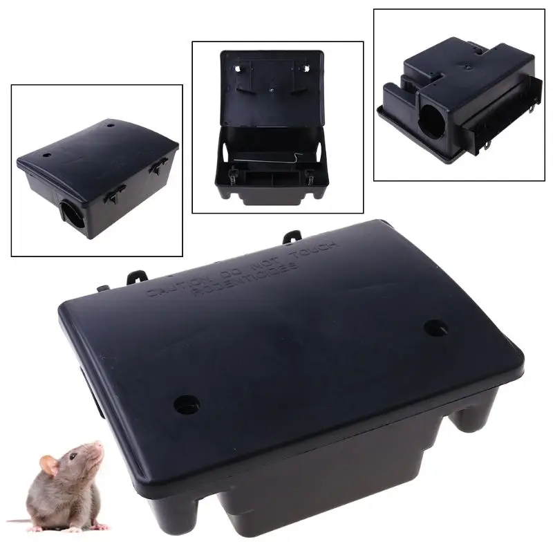 Professional Home Mouse Bait Block Trap Station Box for Case with for Key Trappola per topi Past na krysy — image 5