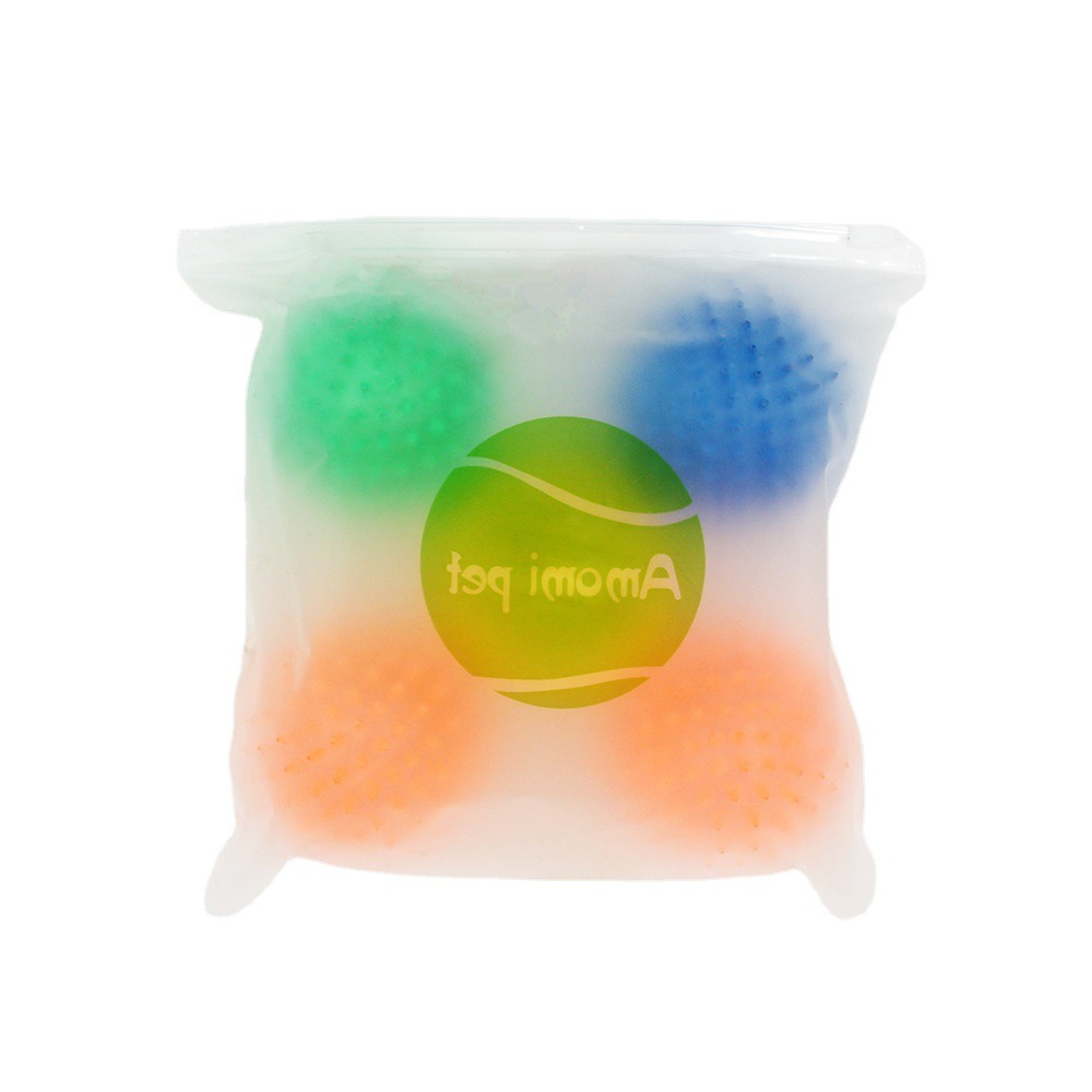 Dog Toy Medium Spike Ball Dog Toy 9CM Sound Pet Teeth Grinding Toy Medium Dog — image 5