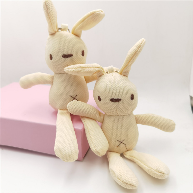 Korean Velvet Wishing Rabbit Bouquet Rabbit Corn Rabbit Doll Valentine's Day Bag Accessories Plush Rabbit Hand Gift — image 3