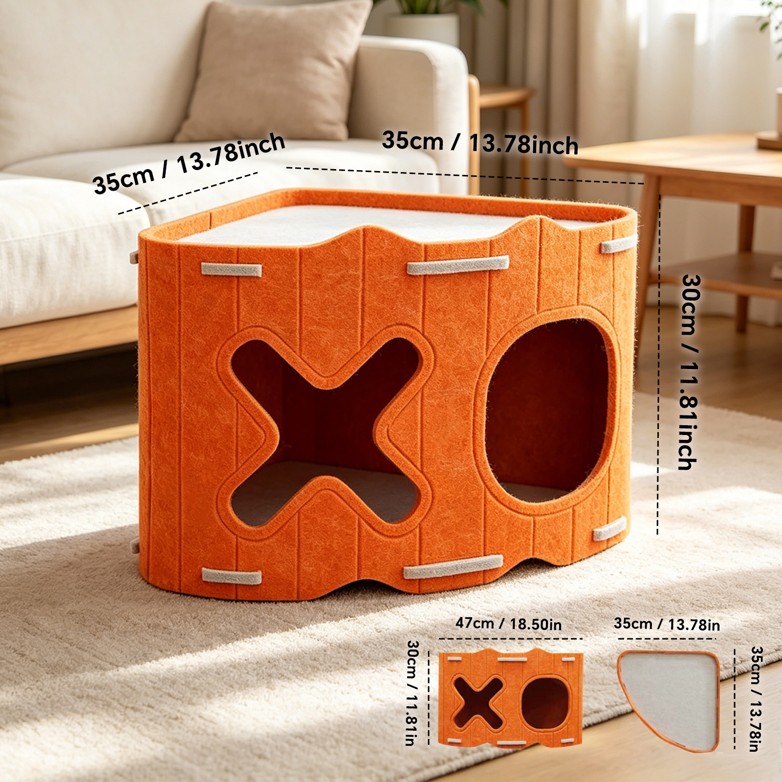 Solo Recogida en Tienda - Cama para Gatos Multidisco Establecible — imagen 11