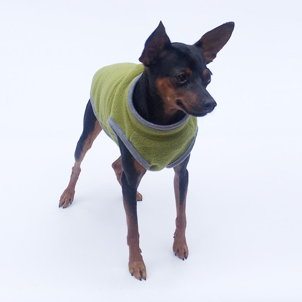 Dog Clothes Winter Warm Dog Clothing Fleece Sweater Soft Thicken Costume Vest Pet Cat Jacket — image 5