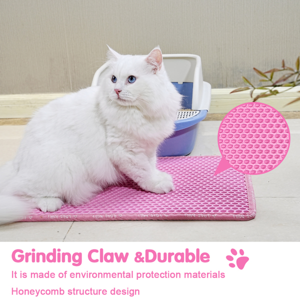 Double Layer Rice Shaped Cat Litter Pad — imagen 6