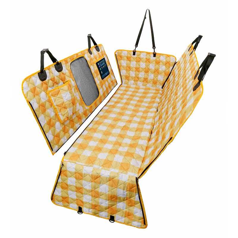 Almohadilla de Coche para Perros con Cierre Automático - Almohadilla de Asiento de Coche Impermeable Antideslizante — imagen 1