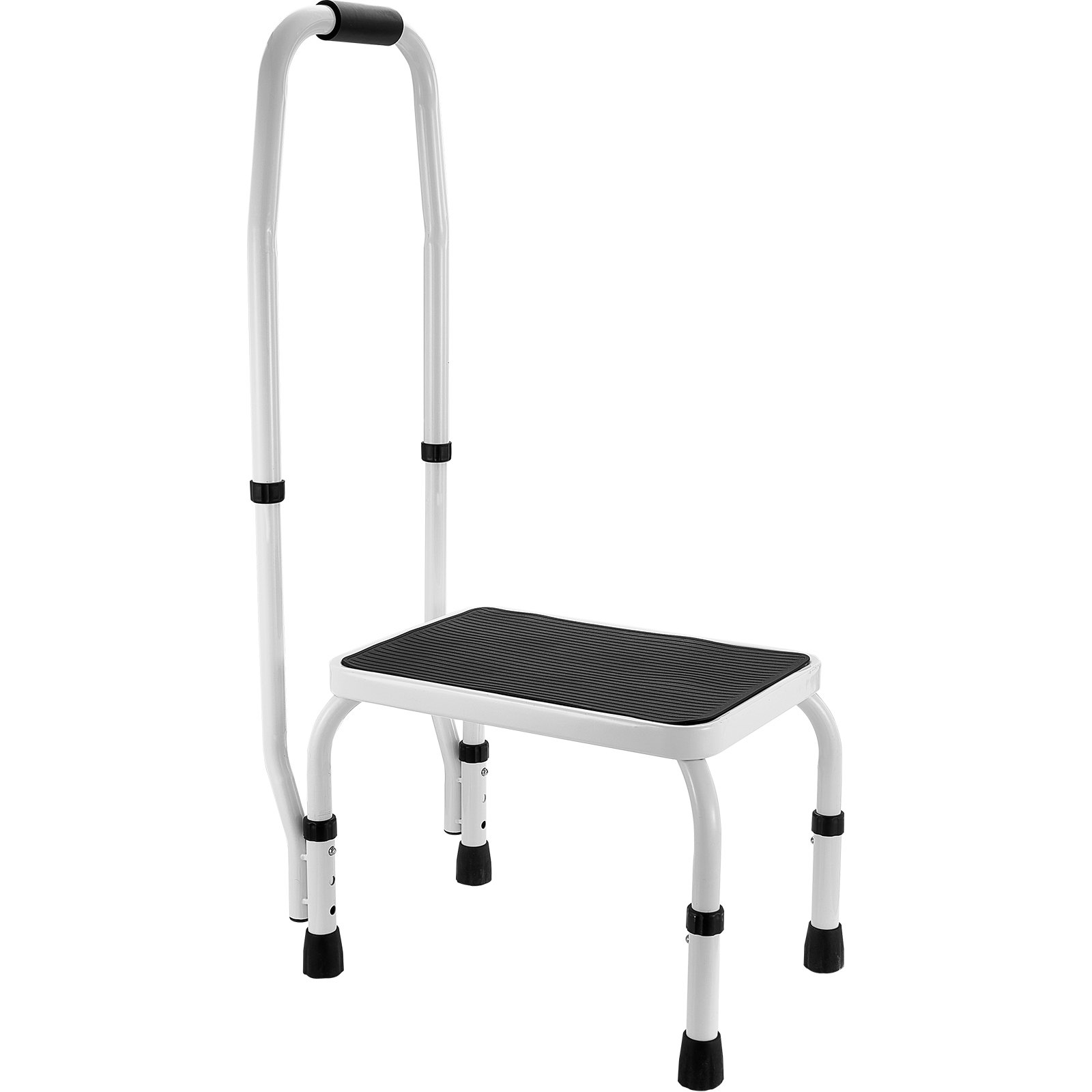 Step Stool 1-Step 330lbs Capacity, 3 Adjustable Height With Handle Steel Step Ladder, Portable Toddler Step Stools For Adults, Non-Slip Sturdy Step Ladders For Office, RVs, Pets — imagen 7