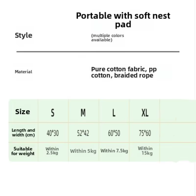 Cute Soft Checkered Bow Pet Bed; Universal Four Season Usage; Dog and Cat Cotton Mattress; Furniture and Accessories for Pets — image 6