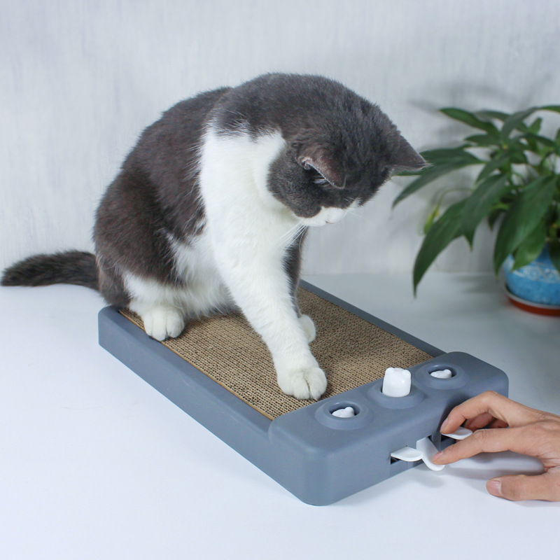 Cat Scratching Board Pet Cat Toy Function Multi-Corrugated Paper To Relieve Boredom Pet Supplies Cat Claw Board Cat Treadmill — image 2