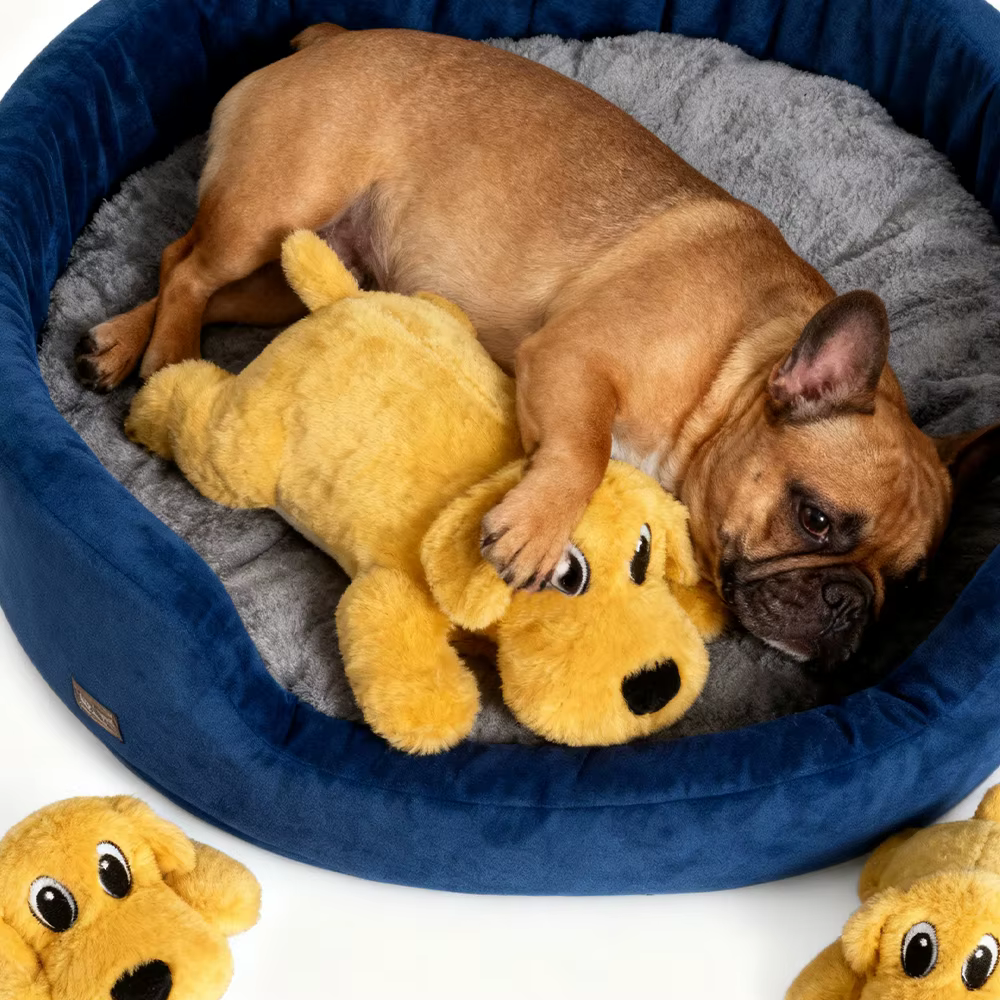 Juguetes de Plush Interactivos para Animales: Doble Capa, Resistente a Rasguños, Lavable, Sonido y Comida para Mascotas Pacíficas — imagen 4