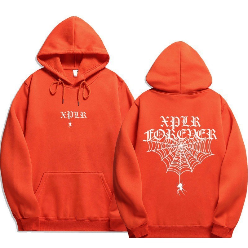 Sam and Colby XPLR Unisex Hoodie Sweatshirt with Spider Web Print — image 18
