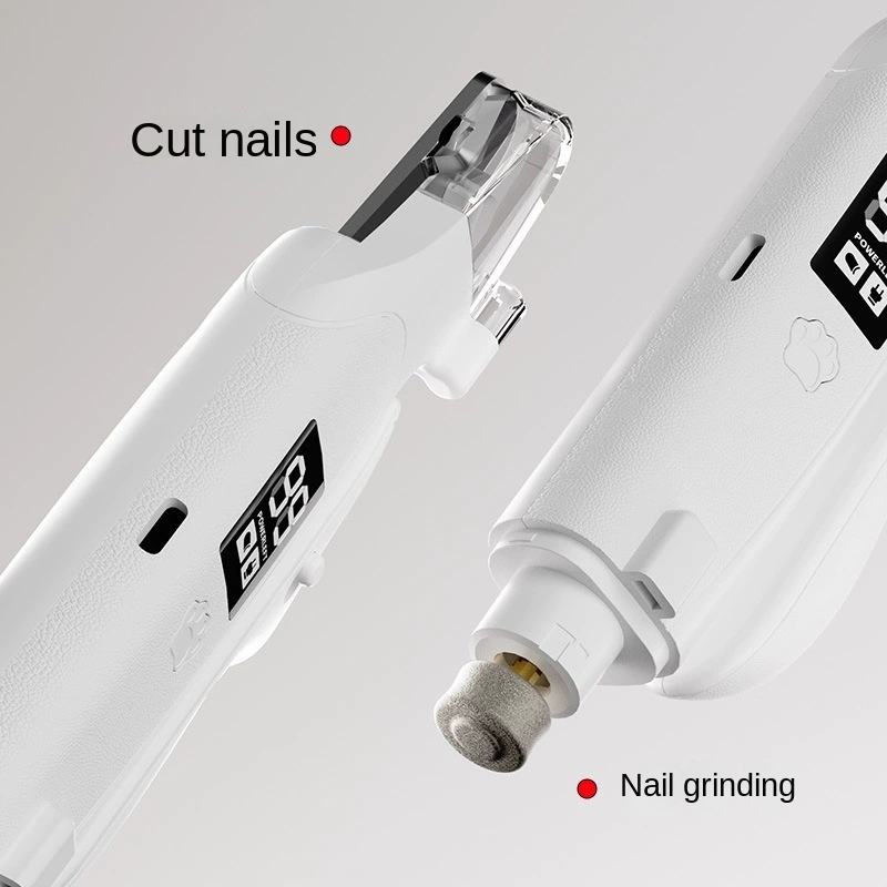 Triturador de Uñas para Mascotas, Tijeras de Uñas para Gatos, Trituradora Eléctrica de Uñas para Perros, Herramienta Multifuncional para Cuidado de Uñas Animales — imagen 3