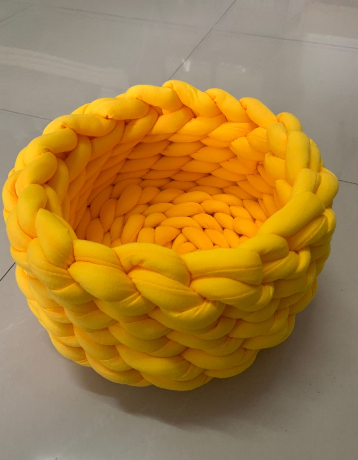 Filled Cotton Coarse Wool Hand-Woven Pet Cat Litter Can Be Machine Washed Coarse Cloth Dog Litter — image 11