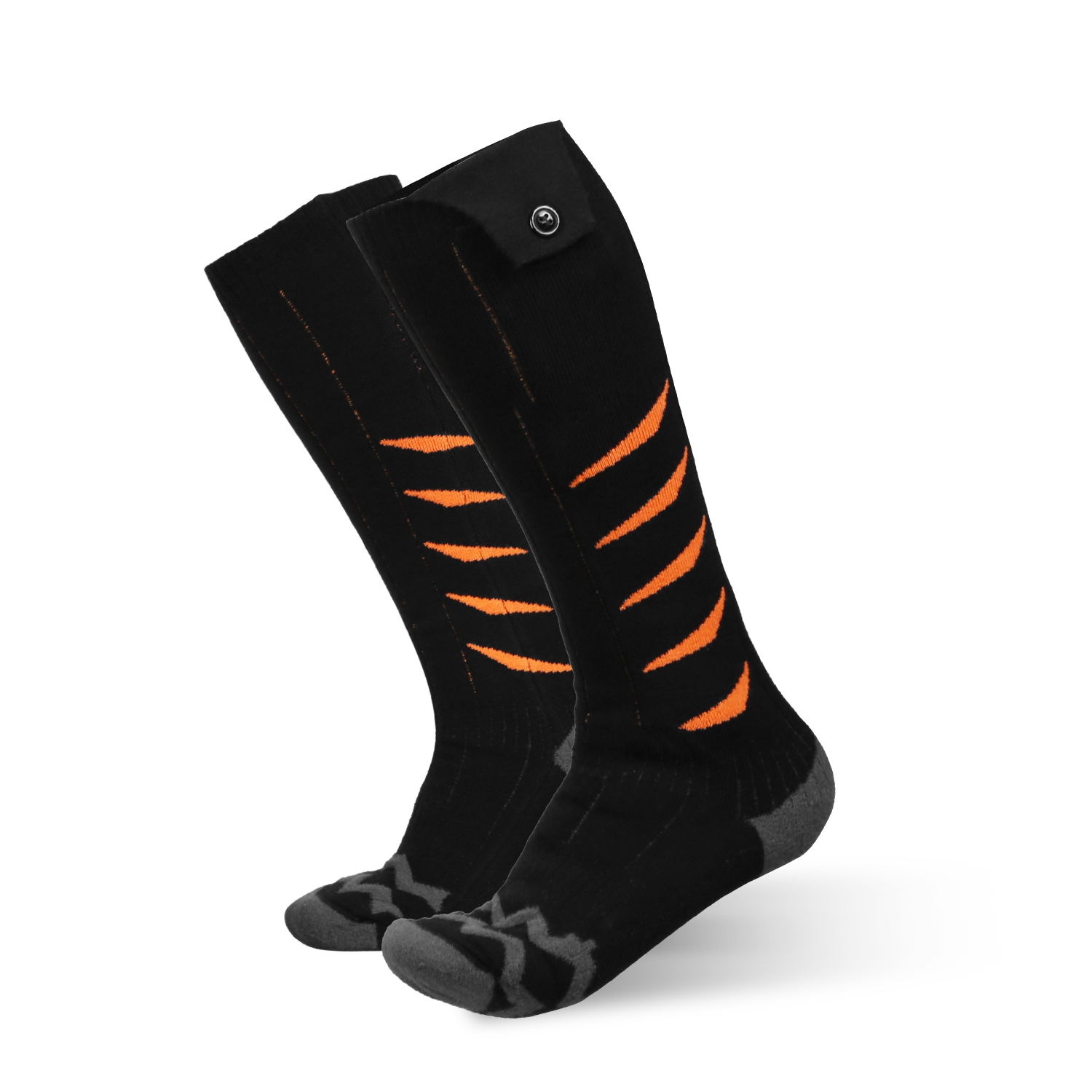 2 Opciones de Tipo - 1 Par de Calcetines Térmicos para Hombre y Mujer, Calcetines Eléctricos Calefactables con Control por APP, Batería Recargable de 5000mAh, Calcetines Térmicos de Invierno para Esquí, Senderismo, Camping y Caza — imagen 19