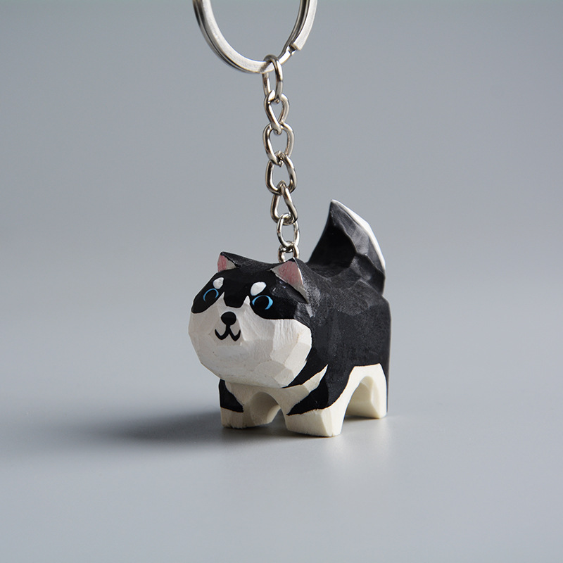 Creative Wooden Cat Trinkets Crafts Handmade Wood Carving — image 27