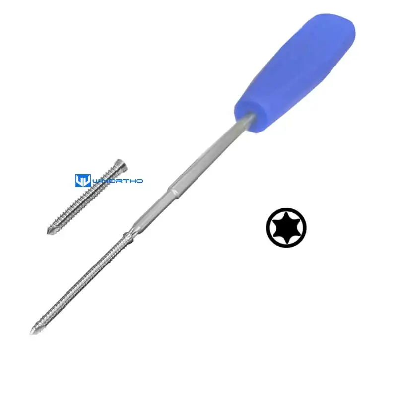 Tornillos de acero inoxidable 316LVM con LCP, auto-perforantes, bloqueo seguro para instrumentos veterinarios y ortopédicos para animales