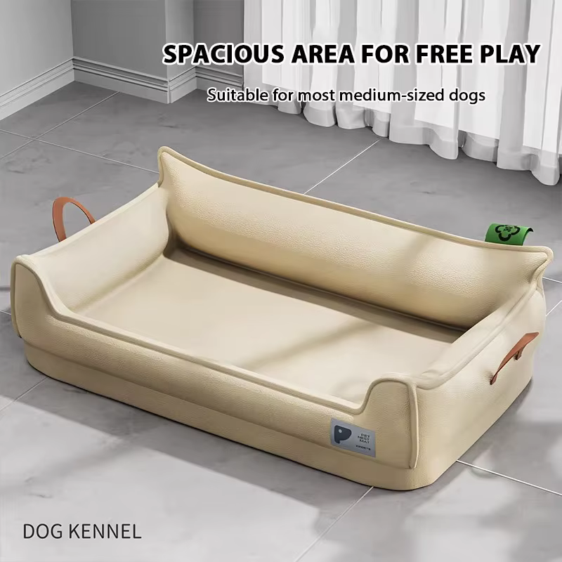 Pet Beds for Dogs Bed Big Pets Supplies Animals Dog Accessories Large Sofa Kennel House Indoor Washable Medium Doggie Kennels So — image 5