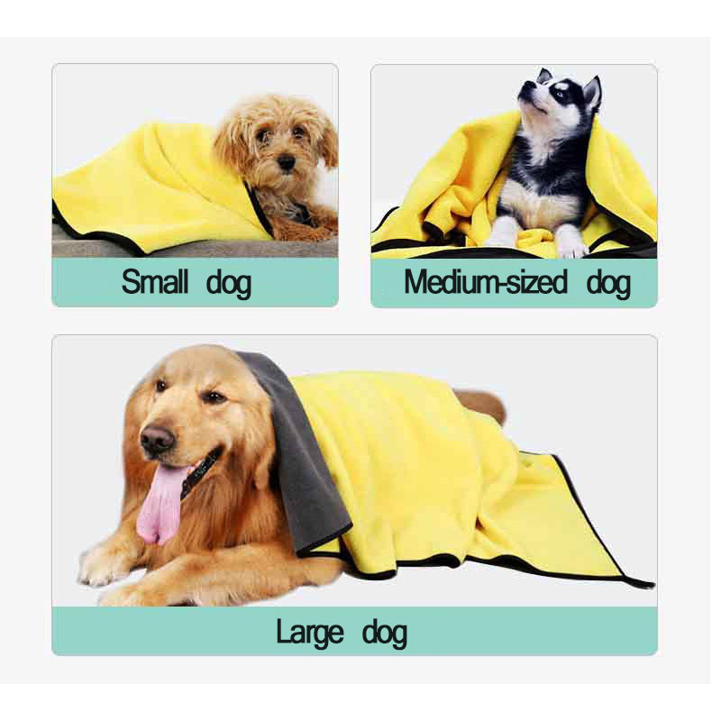 Toallas de secado para mascotas absorbentes — imagen 4