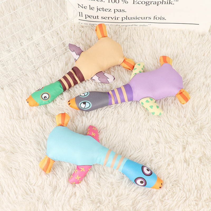 New Dog Toys Sound Duck Oxford Cloth Bite Resistant Pet Toys — image 2
