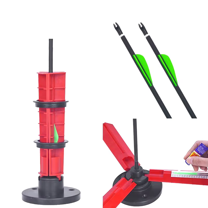 Equipo de Flechas de Caza para Arquería, Herramienta de Emplumado de Tres Plumas, Accesorios de Tiro y Caza — imagen 1