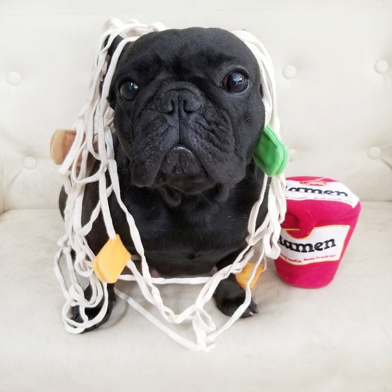 Dogs Snuffle Toys Puppy Dog Nosework Training Toy Pet Dog Sniffing Puzzle Toys Funny Noodle Shape Leaking Food Toys for Cat Dog — image 3