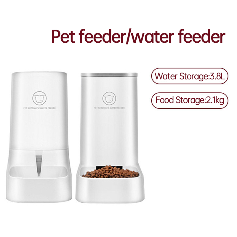 Automatic Refilling Large-Capacity Water Feeder Dog Pet Automatic Feeding Water Feeder Cat Bowl Food Utensils — image 1
