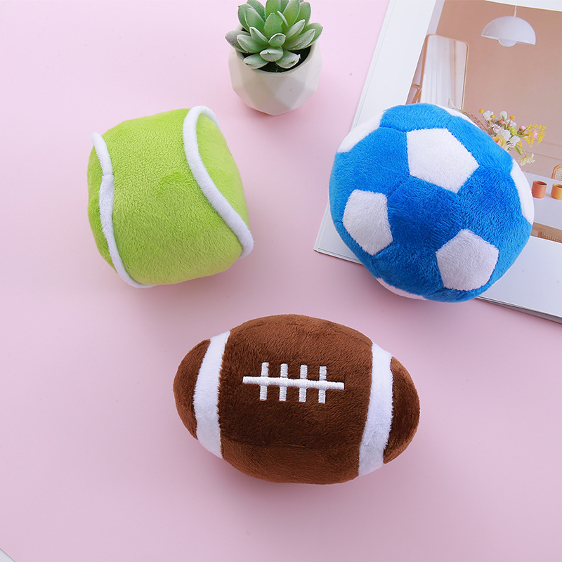 Peluche de Bola Simulada con Sonido para Mascotas Perro — imagen 2