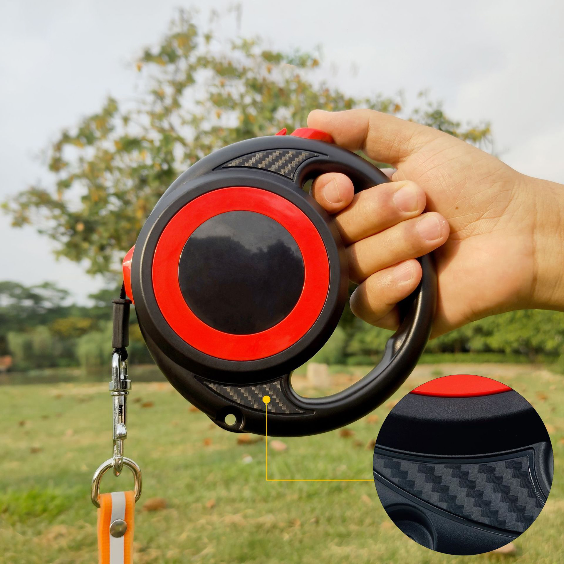 New Explosion-Proof Okinawa Traction Rope Automatic Retractable Small And Medium-Sized Dog Walking Dog Rope Pet Supplies Dog Traction Device — image 3