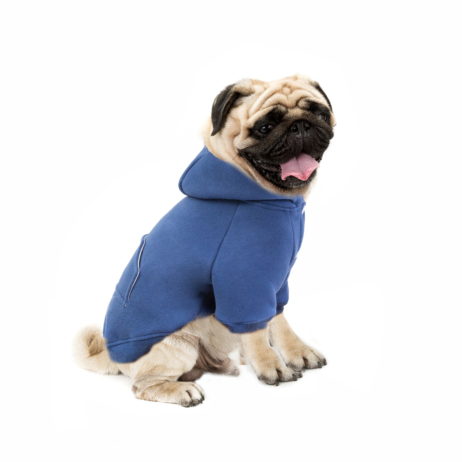 Autumn And Winter New Pet Clothing Dog Supplies Warm Fleece Hooded Teddy VIP Sweater Dog Clothes — image 1