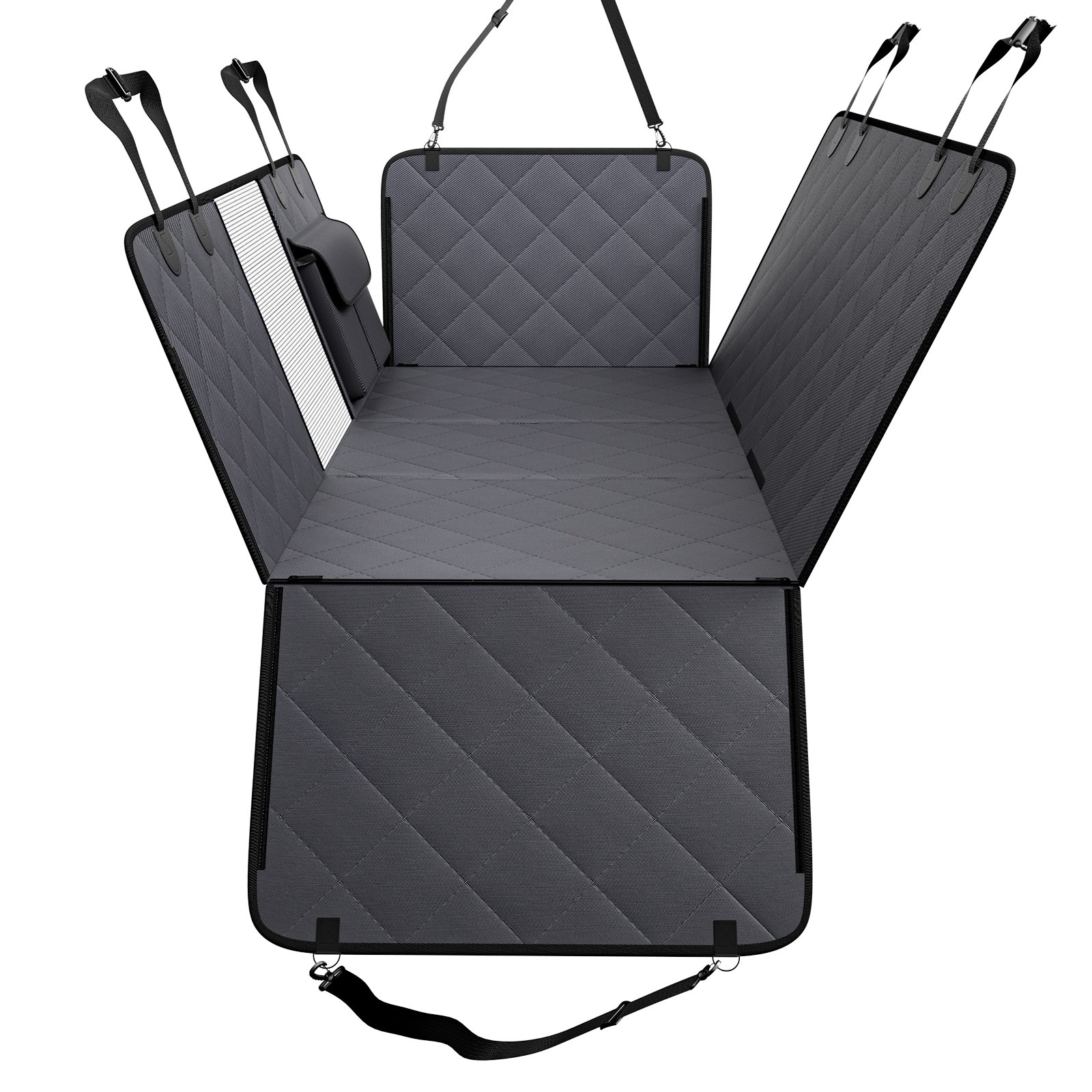 VEVOR 54 X 24 In Dog Car Seat Cover For Back Seat Waterproof 600D For Cars — imagen 2