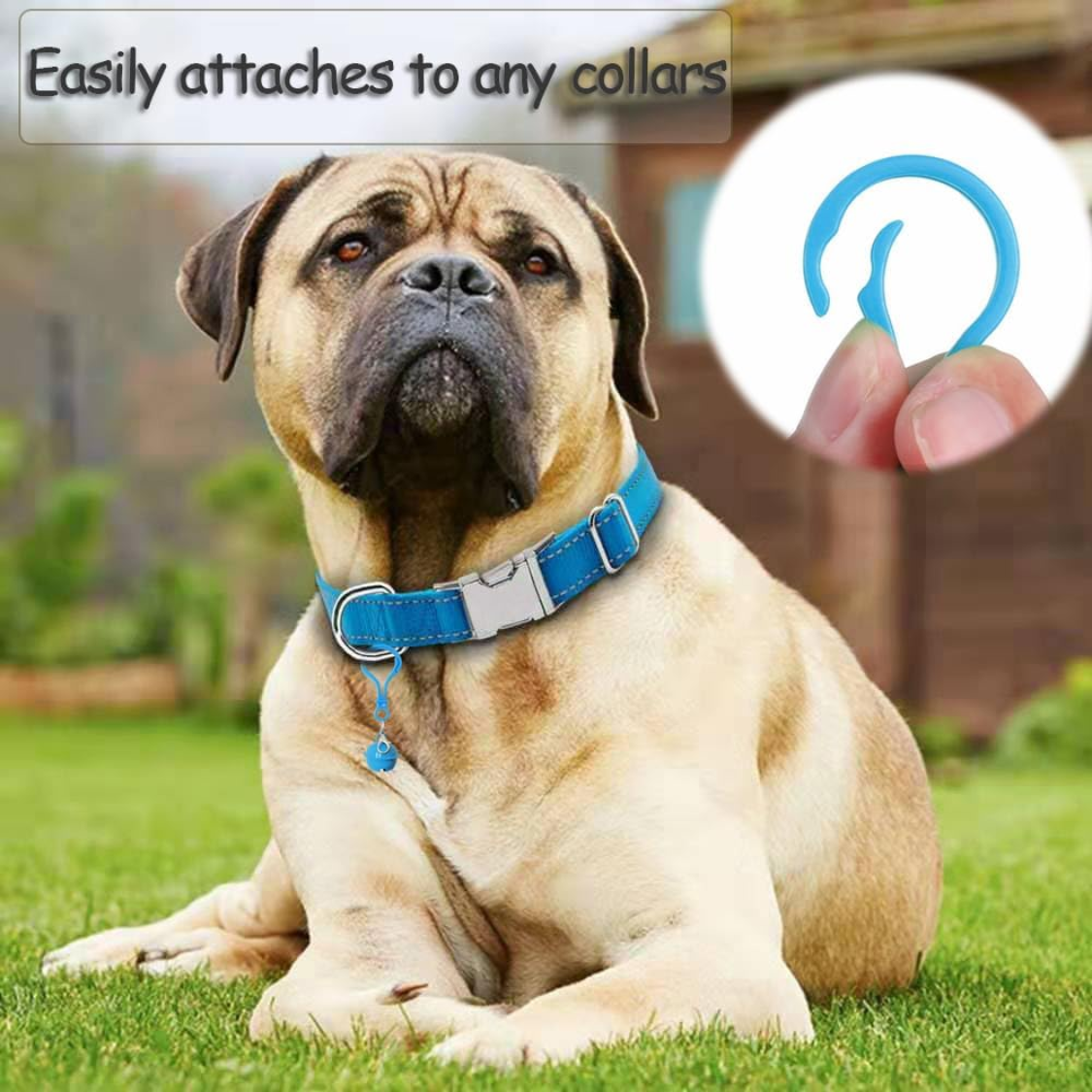 Pet Bells For Collars, 6pcs Dog Bells Cat Bells Multi Color Dog Collar Charms Pet Pendant Accessories With Clasps — image 6
