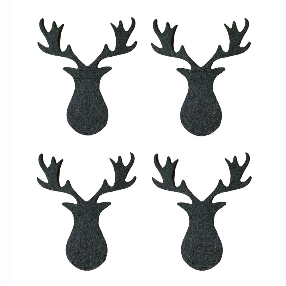 4PCS Christmas Knife and Fork Holder Elk Xmas Tree Pocket Cutlery Bag Non-woven fabric Tableware Organizer Table Decor Tools — image 11