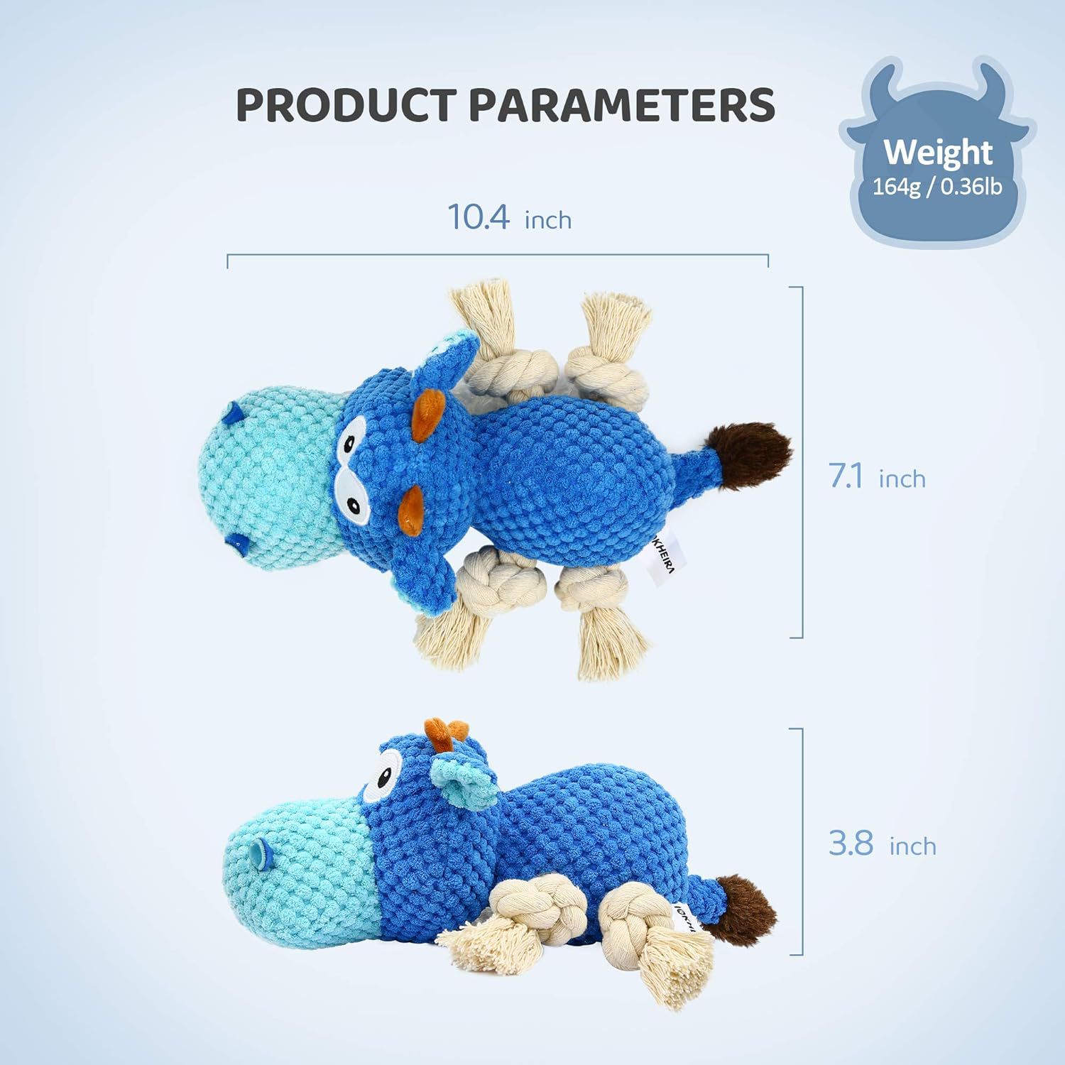 Dog Toys For Aggressive Chewers Dog Toys To Keep Them Busy Squeaky Dog Toys For Large Dogs — image 5