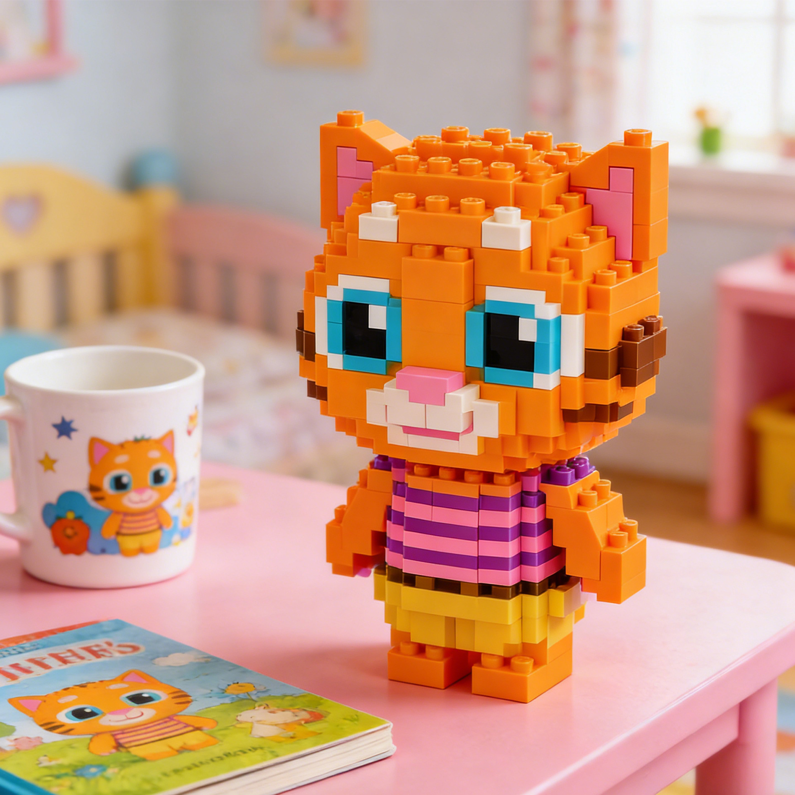 Bloques de Construcción para Gatos - Marrón — imagen 4