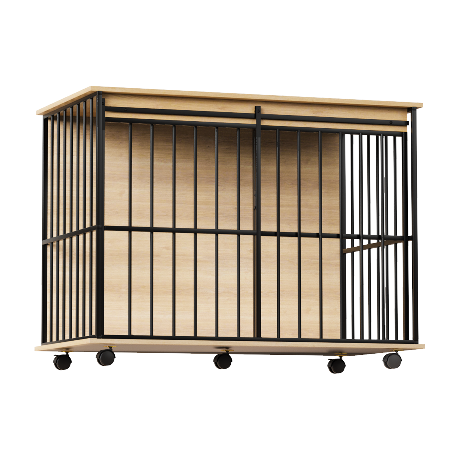 Dog crate furniture, large-sized dog crate suitable for medium to large dogs, wooden dog kennel furniture — image 7