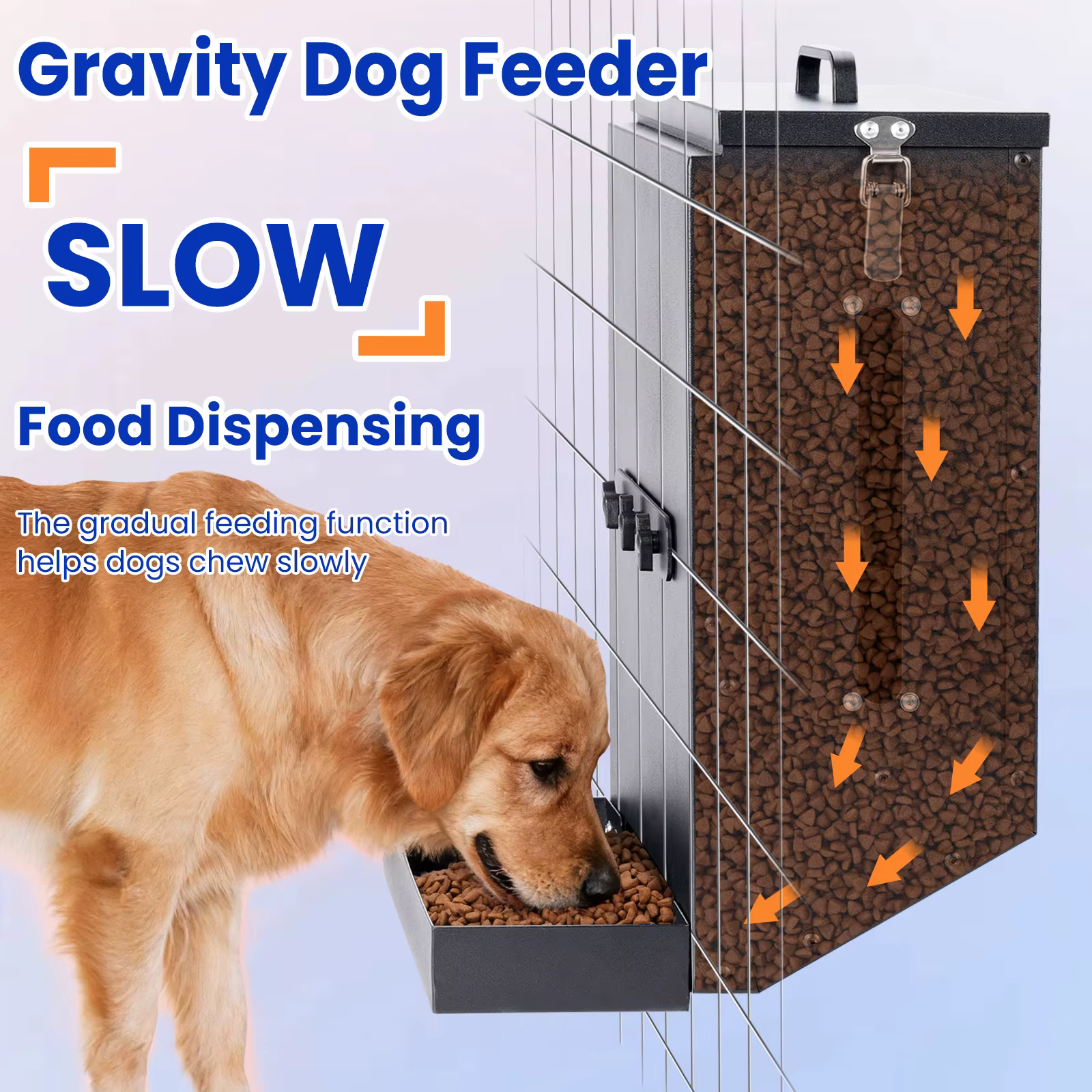 Bolita de Alimento para Perros Grande con Cuelgue en Acero Inoxidable para Caja o Jaula - Dispensador de Comida Sin Derrames para Mascotas — imagen 8