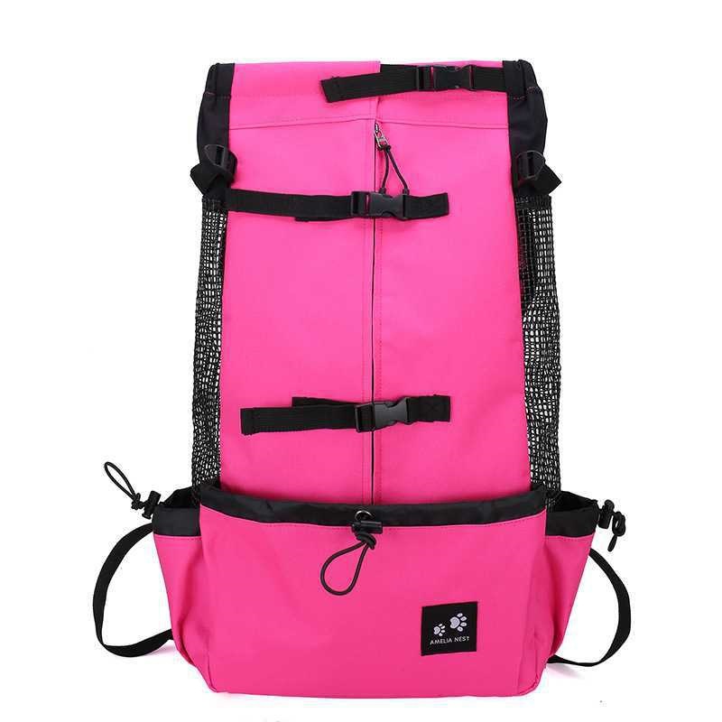 Mochila de Viaje para Perros con Visera Mediana y Grande - Transpiración, Respirable y Lavable para Excursiones Al Aire Libre — imagen 7