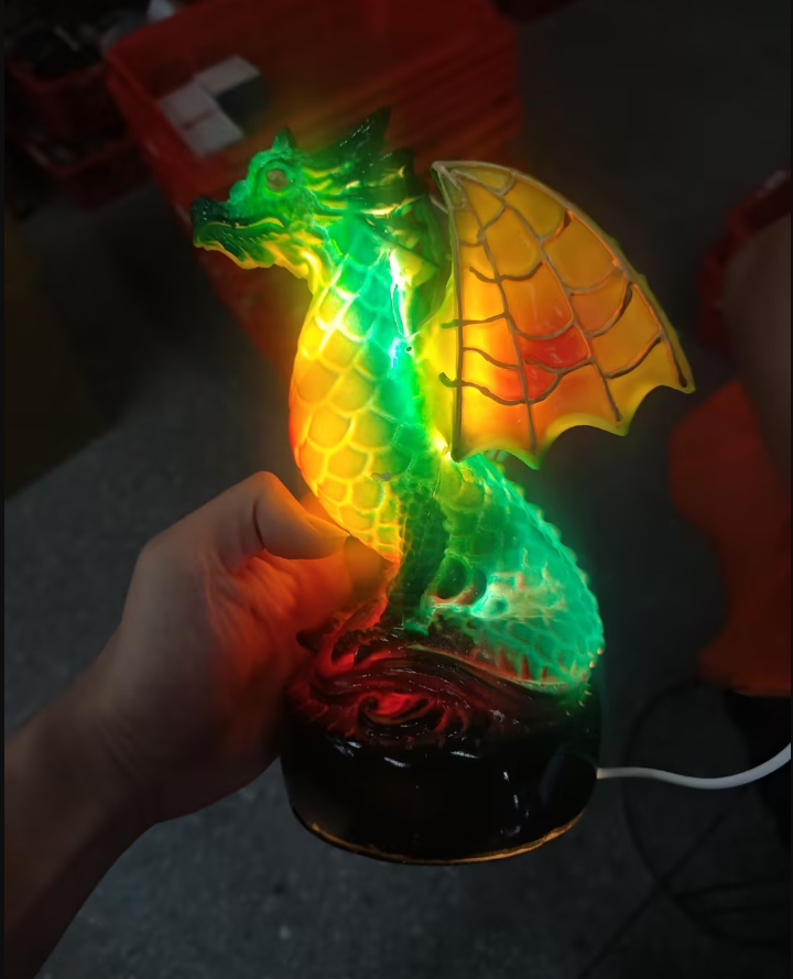 3D Colored Animal Light Desk Lamp Animal Series Decorative Night Light Animal Elephant Owl Cat Vintage Table Lamp Home Decoration — image 22