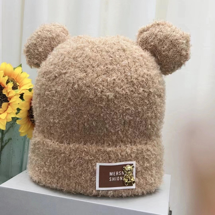Oso Teddy de Plush Coreano Estilo Adorable Gorro Completo — imagen 3