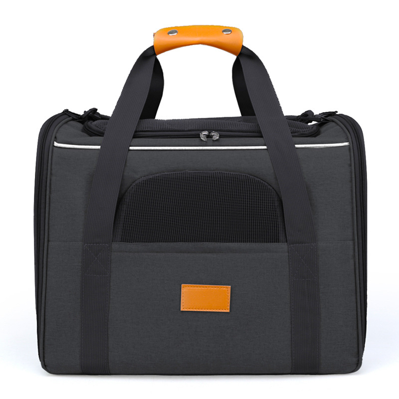Cat Backpack Portable Folding Pet Go out Bag Breathable Single Shoulder Hand Cat Bag Large Capacity — image 6