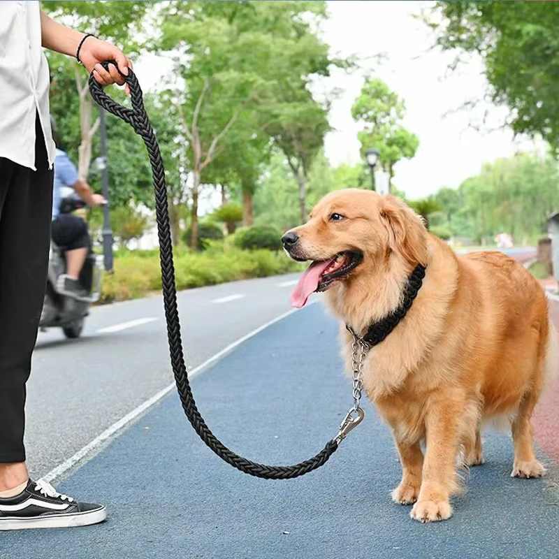Lazo para Perros Grandes de Alta Resistencia - Cuerda de Nylon Tejida a Mano para Caminar, Cazar o Acampar — imagen 3
