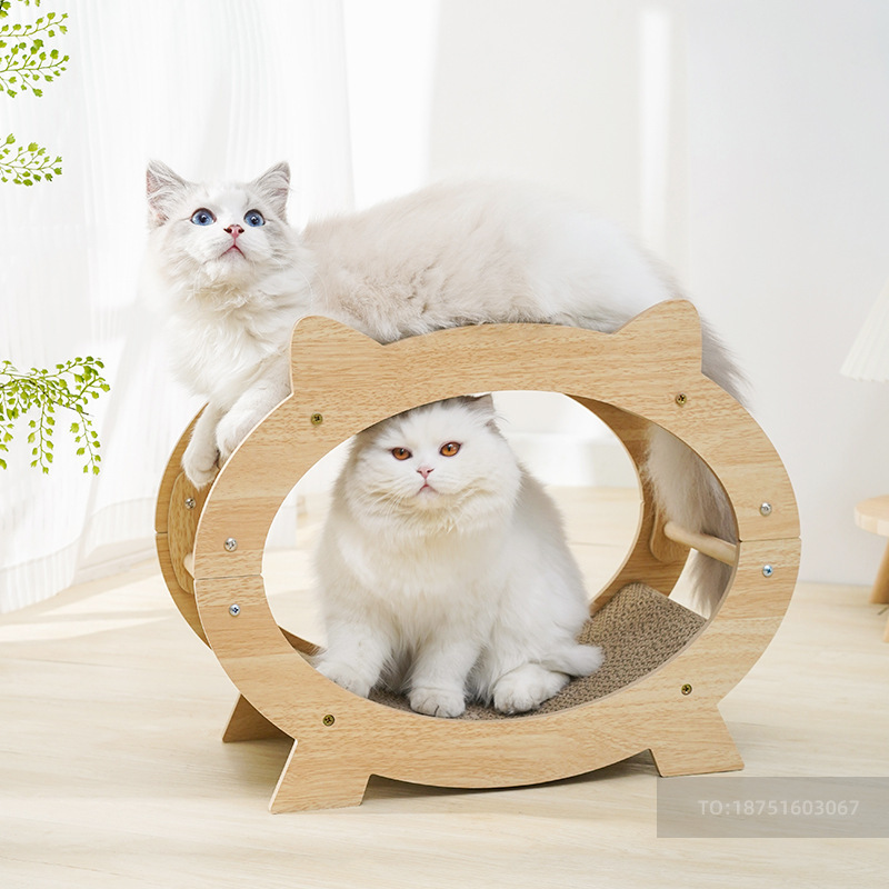 Tablero de rasguño resistente a la fisuración, ayuda auto-suficiente para alivio del gato — imagen 4