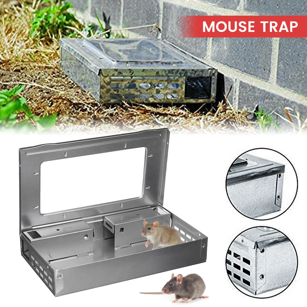 High Sensitive continuous & Effective & Reusable Rat mice mouse Trap Cage for Continuous Catching/ Pest Control — image 3