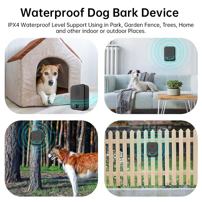 Ultrasonic Anti-Bark Device with 3 Modes for Training - IPX4 Waterproof, Suitable for Small/Medium/Large Dogs — image 5
