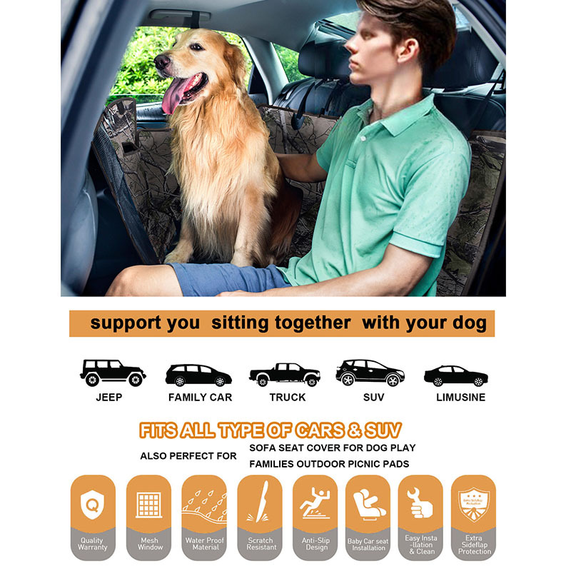 EZMTB New Multi-Function Anti-Dirty Waterproof Pad Rear Seat Car Dog Pad Rear Pet Car Pad — image 3