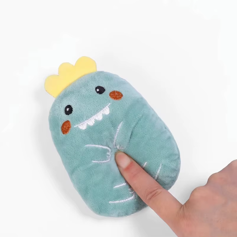 Cat toys pet plush toys self-excited toys to relieve tooth grinding cartoon animal bite-resistant plush toy supplies — image 2