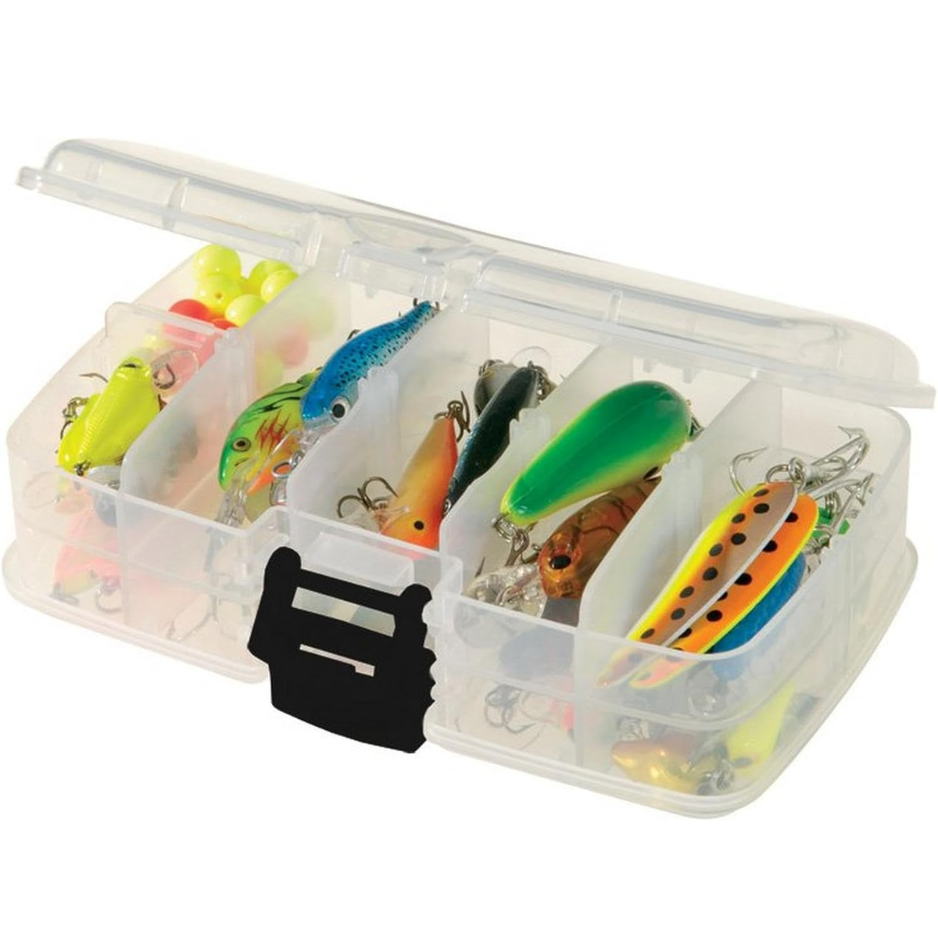 Plano Pequeño Caja de Tackle Doble Lado Premium Almacenamiento para Piezas y Accesorios Pequeños — imagen 1
